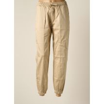 LAAGAM - Jogging beige en tencel - Femme - Taille 40 - Modz