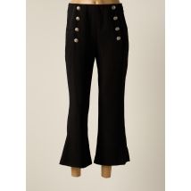 THE KOOPLES - Pantalon 7/8 noir en polyester - Femme - Taille 36 - Modz