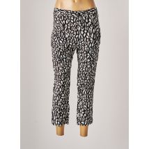 THE KOOPLES - Pantalon 7/8 noir en viscose - Femme - Taille 38 - Modz