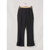 THE KOOPLES - Pantalon droit noir en polyester - Femme - Taille 32 - Modz