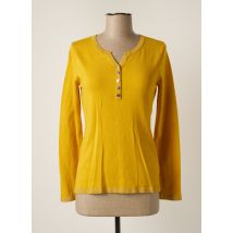 GIORGIO BARBARA - Pull jaune en viscose - Femme - Taille 38 - Modz