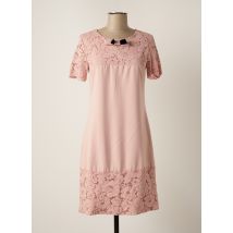 ORTO BOTANICO - Robe mi-longue rose en viscose - Femme - Taille 36 - Modz