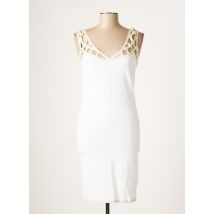 SPARKLE BY ETINCELLE - Robe mi-longue beige en viscose - Femme - Taille 40 - Modz