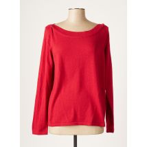 GIORGIO BARBARA - Pull rouge en merinos - Femme - Taille 40 - Modz