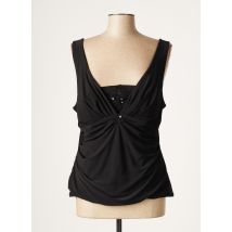 CREATIF PARIS - Top noir en polyester - Femme - Taille 40 - Modz