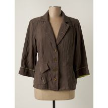 LEWINGER - Veste casual marron en viscose - Femme - Taille 42 - Modz