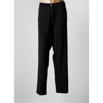 GRIFFON - Pantalon droit noir en polyester - Femme - Taille 60 - Modz
