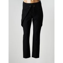 RINASCIMENTO - Pantalon droit noir en polyester pour femme - Taille 36 - Modz