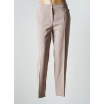 MANIGANCE - Pantalon droit beige en polyester - Femme - Taille 44 - Modz