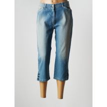 LUCCHINI - Pantacourt bleu en coton - Femme - Taille 36 - Modz