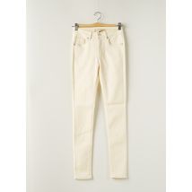R.DISPLAY - Pantalon slim beige en coton - Femme - Taille 36 - Modz