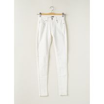 NINA CARTER - Pantalon slim blanc en coton - Femme - Taille 36 - Modz