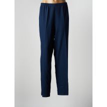 GUY DUBOUIS - Pantalon droit bleu en viscose - Femme - Taille 56 - Modz