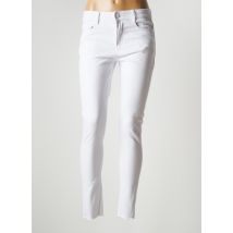 NINA CARTER - Pantalon slim blanc en coton - Femme - Taille 36 - Modz