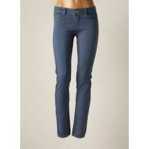 R.DISPLAY - Pantalon slim bleu en coton - Femme - Taille 40 - Modz