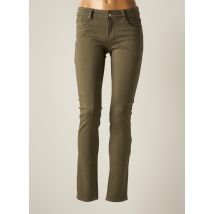 R.DISPLAY - Pantalon slim vert en coton - Femme - Taille 36 - Modz