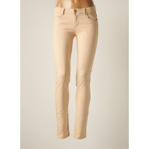 R.DISPLAY - Pantalon slim beige en coton - Femme - Taille 38 - Modz