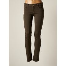 R.DISPLAY - Pantalon slim vert en coton - Femme - Taille 38 - Modz
