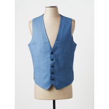 DEVRED - Gilet sans manche bleu en laine - Homme - Taille M - Modz