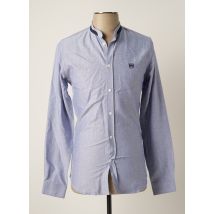 KOOPLES X SPORT - Chemise manches longues bleu en coton - Homme - Taille XS - Modz