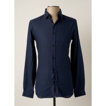 THE KOOPLES - Chemise manches longues bleu en coton - Homme - Taille XS - Modz