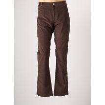 LOIS - Pantalon droit marron en coton - Homme - Taille W44 - Modz
