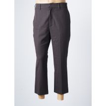 AZZARO - Pantalon 7/8 marron en polyester - Homme - Taille 42 - Modz