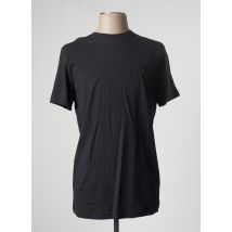 AZZARA - T-shirt noir en coton - Homme - Taille S - Modz