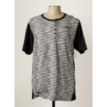 HERO BY JOHN MEDOOX - T-shirt gris en coton pour homme - Taille XL - Modz
