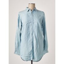 G STAR - Chemisier bleu en lyocell - Femme - Taille 36 - Modz