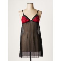 VALEGE - Nuisette/combinette noir en polyamide - Femme - Taille 38 - Modz