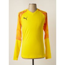 PUMA - T-shirt jaune en polyester - Homme - Taille M - Modz