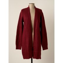 STOOKER WOMEN - Gilet manches longues rouge en acrylique - Femme - Taille 50 - Modz