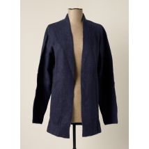 STOOKER WOMEN - Gilet manches longues bleu en acrylique - Femme - Taille 40 - Modz