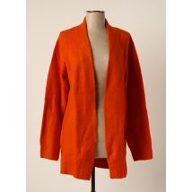 STOOKER WOMEN - Gilet manches longues orange en acrylique - Femme - Taille 42 - Modz