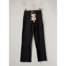 LAAGAM - Pantalon 7/8 noir en coton - Femme - Taille 34 - Modz