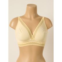 PRINCESSE TAM-TAM - Soutien-gorge jaune en polyamide - Femme - Taille 90F - Modz