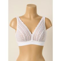 PRINCESSE TAM-TAM - Soutien-gorge blanc en polyamide - Femme - Taille 90F - Modz