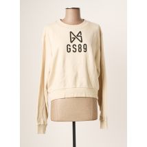 G STAR - Sweat-shirt beige en coton - Femme - Taille 36 - Modz