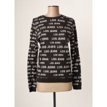 LOIS - Sweat-shirt noir en coton - Femme - Taille 36 - Modz