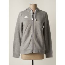 KAPPA - Veste casual gris en coton - Femme - Taille 38 - Modz
