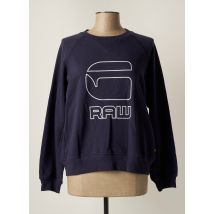 G STAR - Sweat-shirt bleu en coton - Femme - Taille 42 - Modz