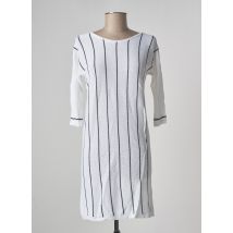 POLES - Robe pull blanc en viscose - Femme - Taille 36 - Modz