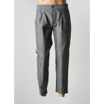DEVRED - Pantalon 7/8 gris en coton - Homme - Taille 42 - Modz
