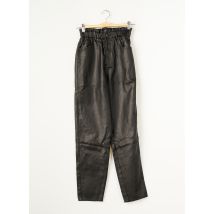 TIFFOSI - Pantalon droit noir en coton - Femme - Taille 34 - Modz