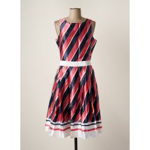 VICTORIO & LUCCHINO - Robe mi-longue rose en polyester - Femme - Taille 40 - Modz