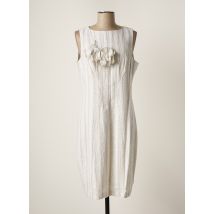 ANNE FONTAINE - Robe mi-longue beige en lin - Femme - Taille 40 - Modz