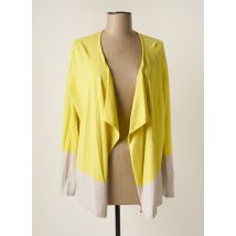 ELENA MIRO - Veste casual jaune en viscose - Femme - Taille 44 - Modz