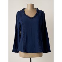 ROSE - Blouse bleu en polyester - Femme - Taille 40 - Modz