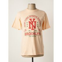 TOM TAILOR - T-shirt orange en coton - Homme - Taille S - Modz